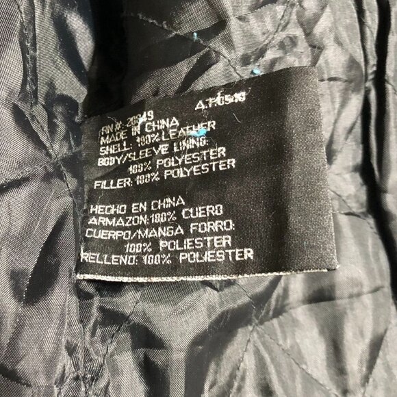 Chaser Black Leather Blazer - Picture 15 of 16